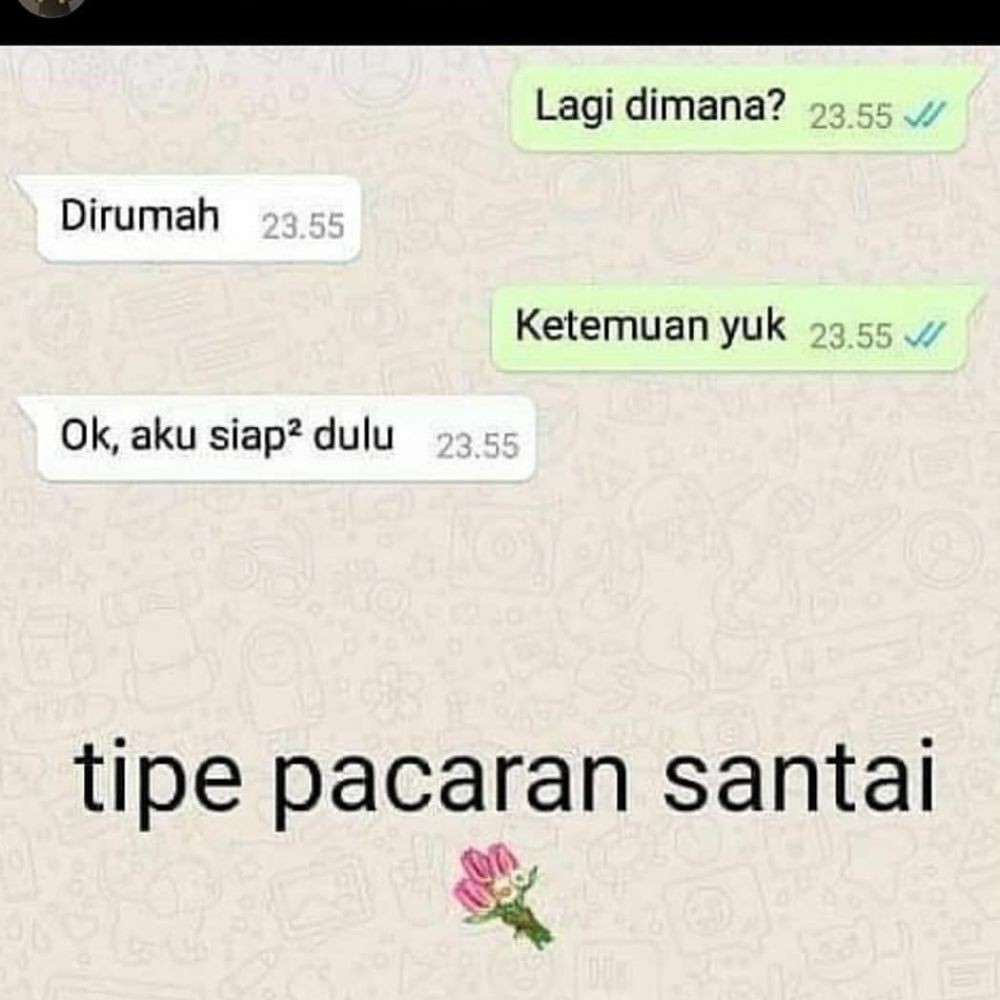 Gaya Chat Orang Pacaran